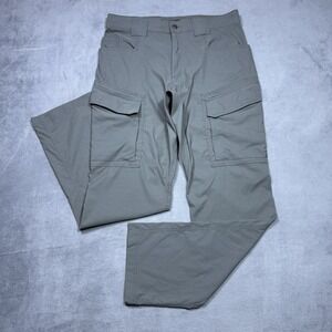 Duluth Trading Pants Mens 34x32 Flex Dry On The Fly Cargo Utility Performance